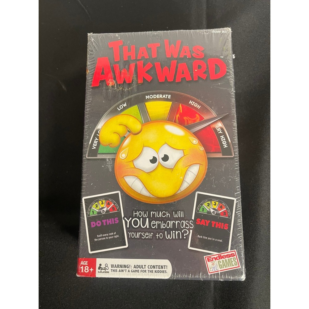 That Was Awkward Party Game for Adults Ages 18 Plus 3 Players‎ Endless Games